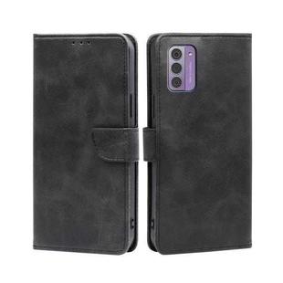 For Nokia G42 5G Calf Texture Buckle Flip Leather Phone Case(Black)