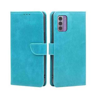 For Nokia G42 5G Calf Texture Buckle Flip Leather Phone Case(Light Blue)