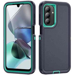 For Samsung Galaxy A26 5G Life Waterproof Rugged Phone Case(Dark Blue + Light Blue)