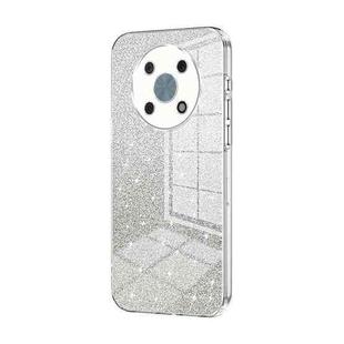 For Huawei nova Y90 / Enjoy 50 Pro Gradient Glitter Powder Electroplated Phone Case(Transparent)