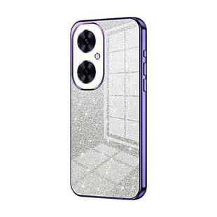 For Huawei Maimang 20 / nova 11i Gradient Glitter Powder Electroplated Phone Case(Purple)