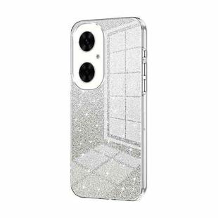 For Huawei Maimang 20 / nova 11i Gradient Glitter Powder Electroplated Phone Case(Transparent)