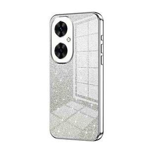 For Huawei Maimang 20 / nova 11i Gradient Glitter Powder Electroplated Phone Case(Silver)