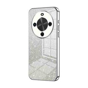 For Huawei Maimang 30 Gradient Glitter Powder Electroplated Phone Case(Silver)