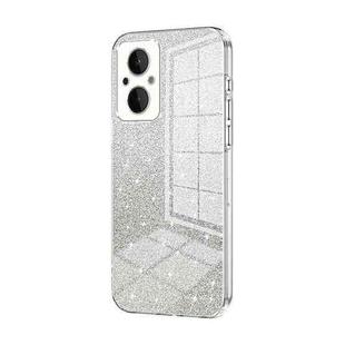For OnePlus Nord N20 5G Gradient Glitter Powder Electroplated Phone Case(Transparent)