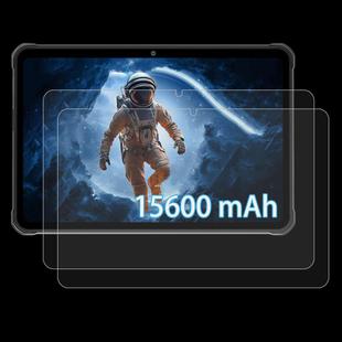 For HOTWAV R7 Rugged 10.1 2pcs 9H 0.3mm Explosion-proof Tempered Glass Film