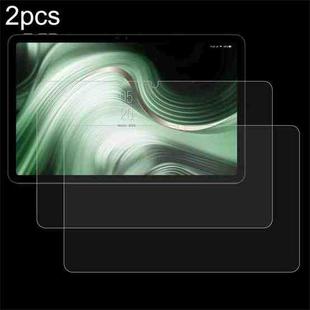 For Oscal Pad 100 12 2pcs 9H 0.3mm Explosion-proof Tempered Glass Film