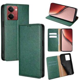 For Realme P3 Ultra 5G Gloss Oil Solid Color Magnetic Leather Phone Case(Green)