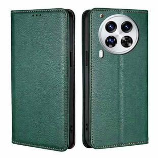 For Tecno Camon 30 Premier 5G Gloss Oil Solid Color Magnetic Leather Phone Case(Green)