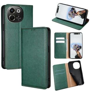 For Tecno Pova 6 Neo 5G Gloss Oil Solid Color Magnetic Leather Phone Case(Green)