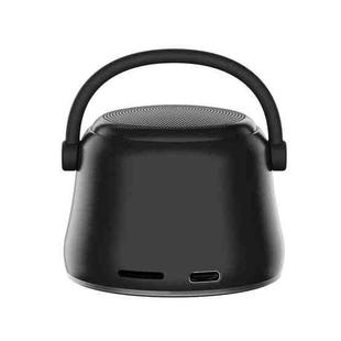 EWA A20 Mini Bluetooth Bass Radiator Metal Speaker(Black)