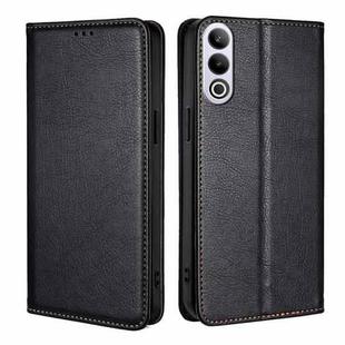 For OnePlus Ace 3V 5G Gloss Oil Solid Color Magnetic Leather Phone Case(Black)