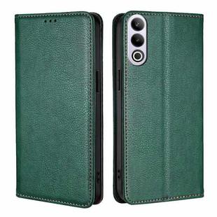 For OnePlus Ace 3V 5G Gloss Oil Solid Color Magnetic Leather Phone Case(Green)