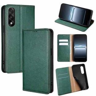 For OnePlus Ace 5 Ultra / Nord 5 Gloss Oil Solid Color Magnetic Leather Phone Case(Green)