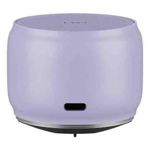 EWA A126 Mini Bluetooth 5.0 Bass Radiator Metal Speaker(Purple)