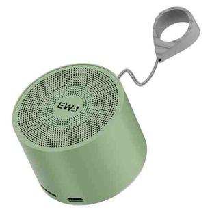 EWA A129 Mini Bluetooth 5.0 Bass Radiator Metal Speaker(Green)