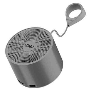 EWA A129 Mini Bluetooth 5.0 Bass Radiator Metal Speaker(Grey)