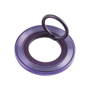 Rotating Ring Metal Mobile Phone Holder(Purple)