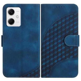 For Xiaomi Redmi Note 12 5G Global/Poco X5 5G YX0060 Elephant Head Embossed Phone Leather Case with Lanyard(Royal Blue)