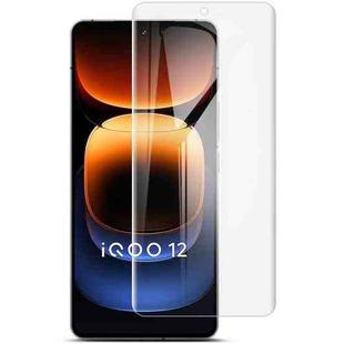 For vivo iQOO 12 5G 2pcs imak Curved Full Screen Hydrogel Film Protector