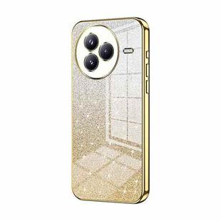 For Xiaomi Civi 5 Pro Gradient Glitter Powder Electroplated Phone Case(Gold)