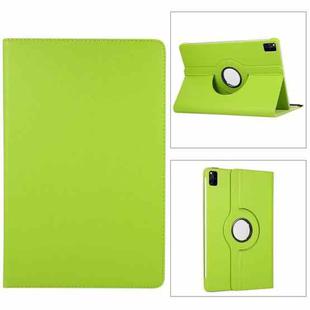 For Lenovo Tab M11 / Xiaoxin Pad 11 2024 360 Degree Rotation Litchi Texture Leather Tablet Case(Green)