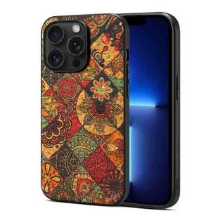 For iPhone 13 Pro Four Seasons Flower Language Series TPU Phone Case(Autumn Yellow)