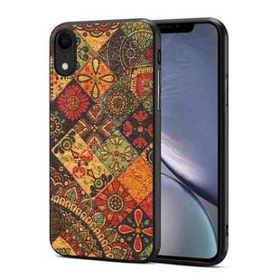 For iPhone XR Four Seasons Flower Language Series TPU Phone Case(Autumn Yellow)