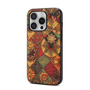 For iPhone 16 Pro Four Seasons Flower Language Series TPU Phone Case(Autumn Yellow)