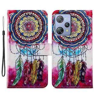 For Blackview A53 Pro Painted Pattern Horizontal Flip Leather Phone Case(Dreamcatcher)