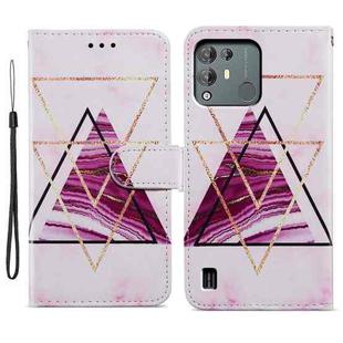 For Blackview A55 Pro Painted Pattern Horizontal Flip Leather Phone Case(Marble)