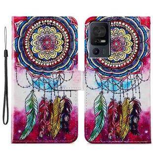 For TCL 40 SE Painted Pattern Horizontal Flip Leather Phone Case(Dreamcatcher)