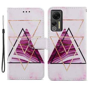 For Ulefone Note 14 Painted Pattern Horizontal Flip Leather Phone Case(Marble)