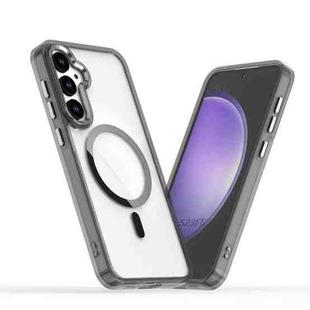 For Samsung Galaxy S23 FE 5G MagSafe Magnetic Clear Phone Case(Black)
