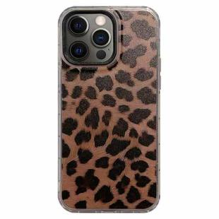 For iPhone 12 Pro Max Dual-sided IMD Leopard Print PC + TPU Phone Case