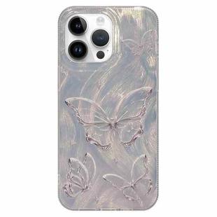 For iPhone 14 Pro Max Dual-sided Silver-printed IMD PC + TPU Phone Case