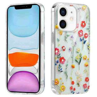 For iPhone 11 Electroplated Symphony Phone Case(Miscellaneous Flowers)