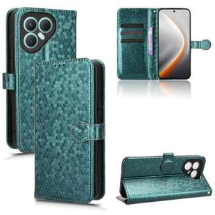 For Tecno Pova 7 Ultra 5G Honeycomb Dot Texture Leather Phone Case(Green)