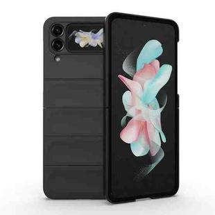 For Samsung Galaxy Z Flip4 5G Magic Shield Fold PC Shockproof Phone Case(Black)