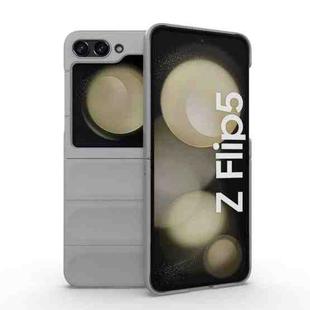 For Samsung Galaxy Z Flip5 5G Magic Shield Fold PC Shockproof Phone Case(Grey)
