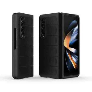 For Samsung Galaxy Z Fold4 5G Magic Shield Fold PC Shockproof Phone Case(Black)