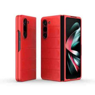 For Samsung Galaxy Z Fold5 5G Magic Shield Fold PC Shockproof Phone Case(Red)