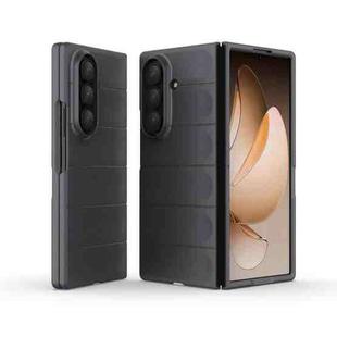 For Samsung Galaxy Z Fold7 5G Magic Shield Fold PC Shockproof Phone Case(Dark Grey)