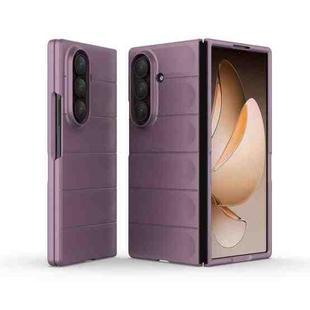 For Samsung Galaxy Z Fold7 5G Magic Shield Fold PC Shockproof Phone Case(Purple)