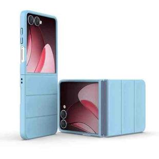 For Samsung Galaxy Z Flip7 5G Magic Shield Fold PC Shockproof Phone Case(Light Blue)