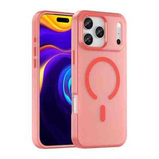 For iPhone 17 Pro Max MagSafe Frosted Translucent TPU + PC Full Coverage Phone Case(Red)