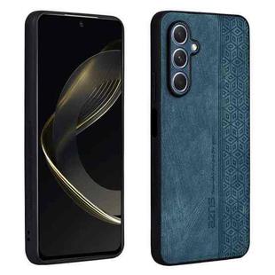 For Samsung Galaxy A25 5G AZNS 3D Embossed Skin Feel Phone Case(Dark Green)