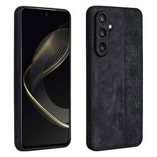 For Samsung Galaxy C55 / M55 AZNS 3D Embossed Skin Feel Phone Case(Black)