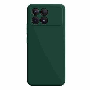 For Xiaomi Redmi K70 Pro Imitation Liquid Silicone Phone Case(Dark Green)