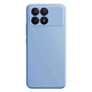 For Xiaomi Redmi K70 Pro Imitation Liquid Silicone Phone Case(Sky Blue)